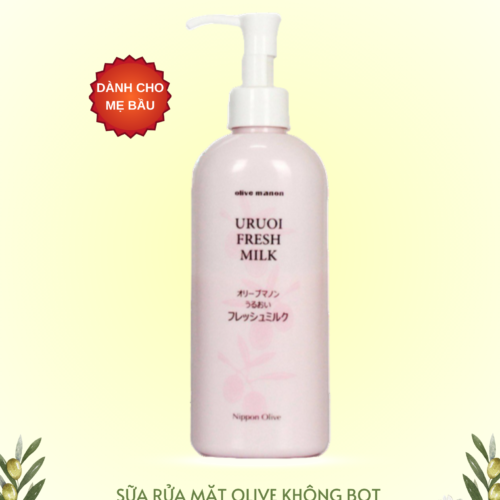 Sửa rữa mặt Olive không bọt